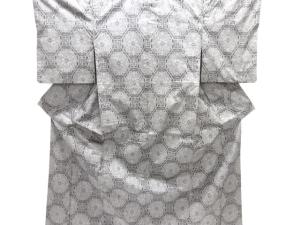 花蜀江模様織り出し本場泥大島紬着物(5マルキ)